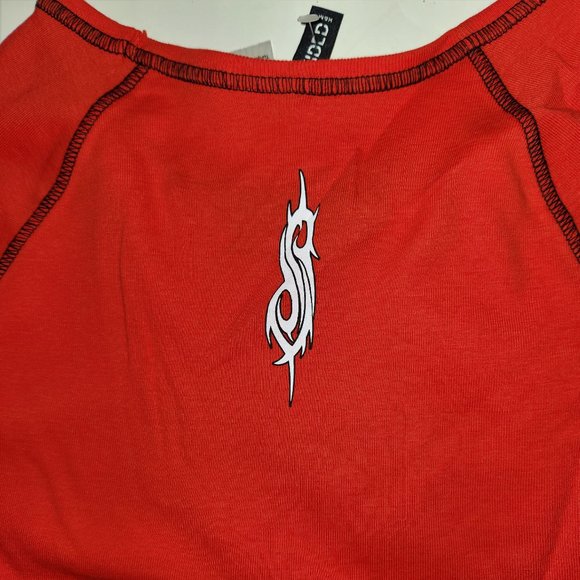Slipknot Logo Divided H&M metal rock Official T-Shirt M NWT - Picture 6 of 6